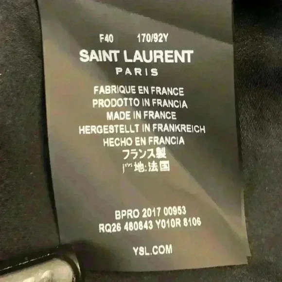 Saint Laurent Womens Silver Draped Waist Faux Wrap Metallic Silk Dress FR 40 - Picture 7 of 16